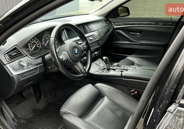 Чорний БМВ 5 Серія, об'ємом двигуна 3 л та пробігом 280 тис. км за 15500 $, фото 11 на Automoto.ua