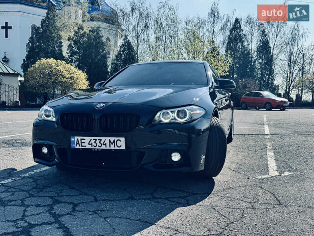 Черный БМВ 5 Серия, объемом двигателя 2 л и пробегом 212 тыс. км за 16500 $, фото 1 на Automoto.ua