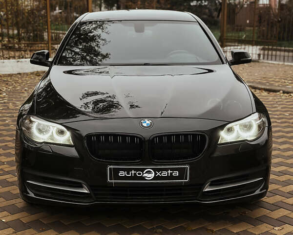Черный БМВ 5 Серия, объемом двигателя 2 л и пробегом 180 тыс. км за 19000 $, фото 2 на Automoto.ua