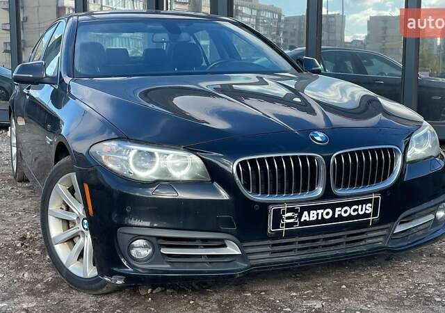 БМВ 5 Серия 2014 в Киеве на Automoto.ua Черный БМВ 5 Серия, объемом двигателя 2.98 л и пробегом 107 тыс. км за 18490 $, фото 3 на Automoto.ua