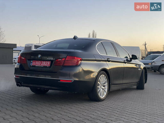 Черный БМВ 5 Серия, объемом двигателя 2 л и пробегом 212 тыс. км за 12700 $, фото 4 на Automoto.ua