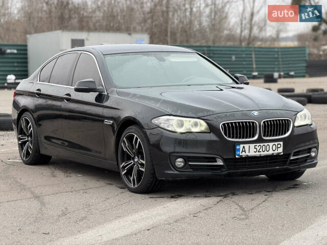 Чорний БМВ 5 Серія, об'ємом двигуна 2 л та пробігом 330 тис. км за 16000 $, фото 2 на Automoto.ua