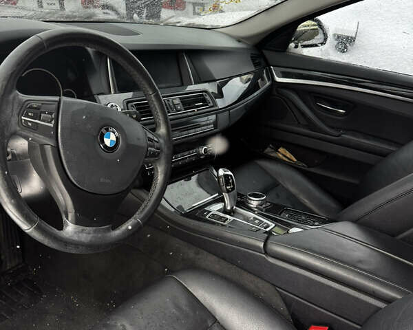 Черный БМВ 5 Серия, объемом двигателя 2 л и пробегом 194 тыс. км за 14500 $, фото 5 на Automoto.ua