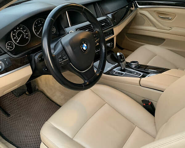 Черный БМВ 5 Серия, объемом двигателя 2 л и пробегом 180 тыс. км за 14000 $, фото 4 на Automoto.ua