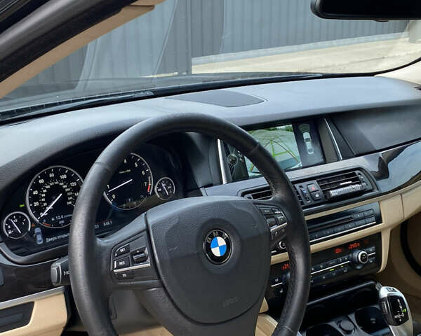 Чорний БМВ 5 Серія, об'ємом двигуна 2 л та пробігом 255 тис. км за 13300 $, фото 12 на Automoto.ua