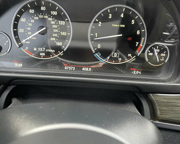 Черный БМВ 5 Серия, объемом двигателя 2 л и пробегом 98 тыс. км за 18999 $, фото 7 на Automoto.ua