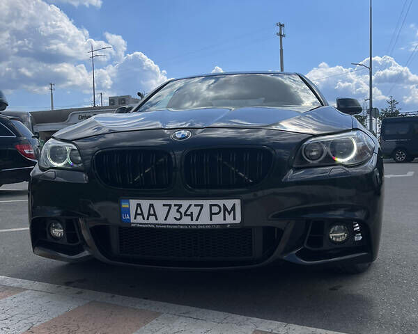 Черный БМВ 5 Серия, объемом двигателя 3 л и пробегом 153 тыс. км за 17500 $, фото 1 на Automoto.ua