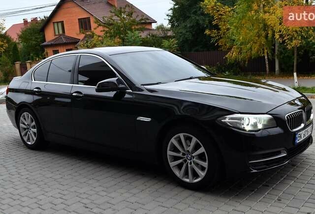 Черный БМВ 5 Серия, объемом двигателя 2 л и пробегом 277 тыс. км за 13995 $, фото 2 на Automoto.ua