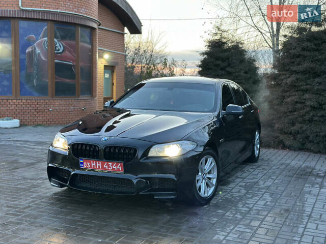 Черный БМВ 5 Серия, объемом двигателя 2 л и пробегом 216 тыс. км за 11899 $, фото 5 на Automoto.ua
