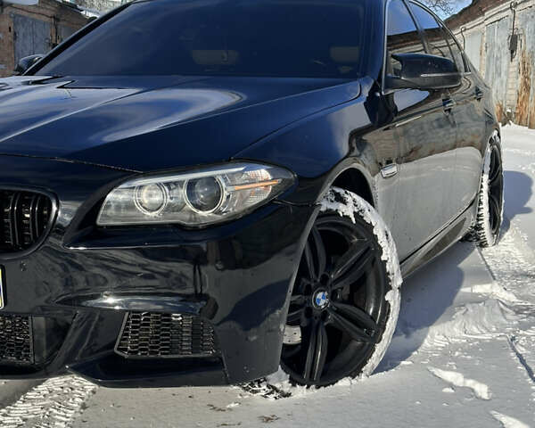 Черный БМВ 5 Серия, объемом двигателя 2 л и пробегом 257 тыс. км за 13500 $, фото 2 на Automoto.ua