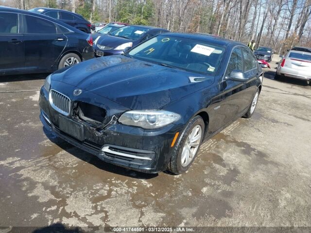 Черный БМВ 5 Серия, объемом двигателя 2 л и пробегом 139 тыс. км за 11300 $, фото 2 на Automoto.ua