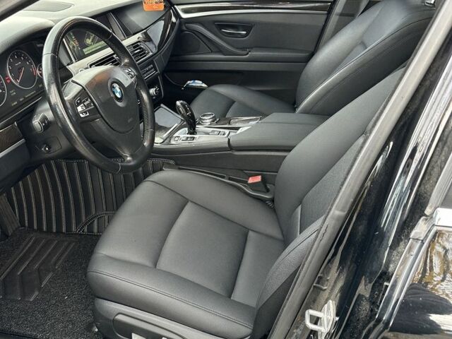 Чорний БМВ 5 Серія, об'ємом двигуна 2 л та пробігом 214 тис. км за 12000 $, фото 10 на Automoto.ua