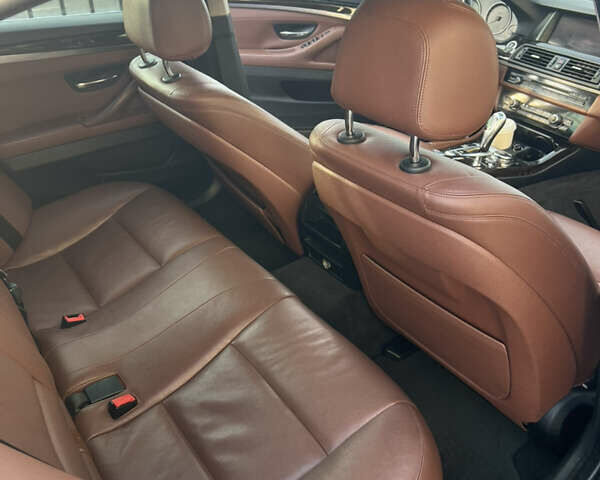 Черный БМВ 5 Серия, объемом двигателя 2 л и пробегом 215 тыс. км за 9499 $, фото 3 на Automoto.ua