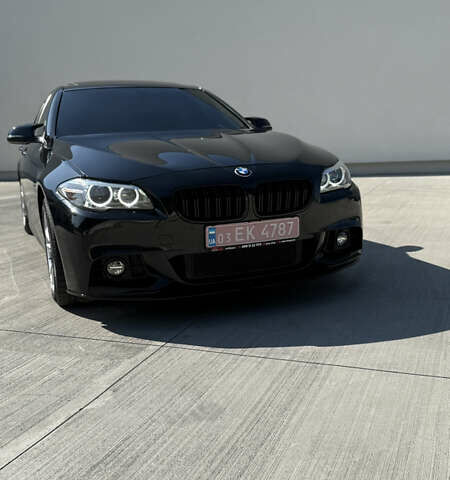Чорний БМВ 5 Серія, об'ємом двигуна 2 л та пробігом 152 тис. км за 17700 $, фото 7 на Automoto.ua