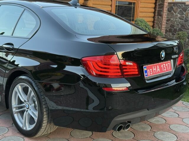 Чорний БМВ 5 Серія, об'ємом двигуна 2 л та пробігом 200 тис. км за 15999 $, фото 3 на Automoto.ua