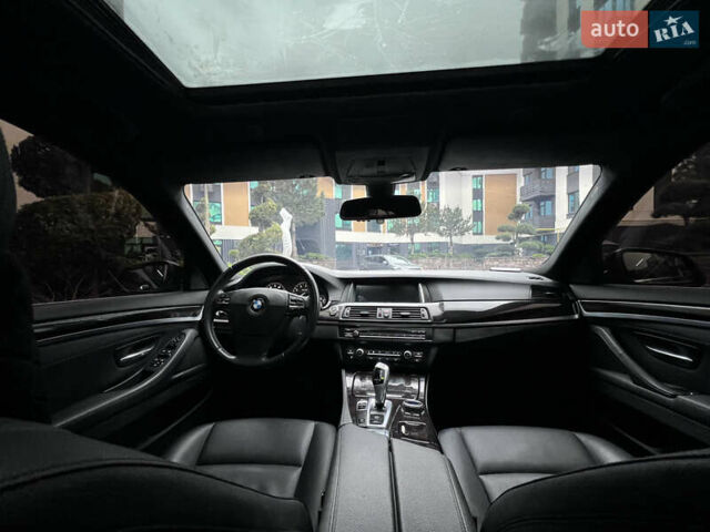 Черный БМВ 5 Серия, объемом двигателя 2 л и пробегом 282 тыс. км за 12499 $, фото 9 на Automoto.ua