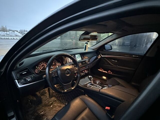 Чорний БМВ 5 Серія, об'ємом двигуна 2 л та пробігом 158 тис. км за 13400 $, фото 6 на Automoto.ua