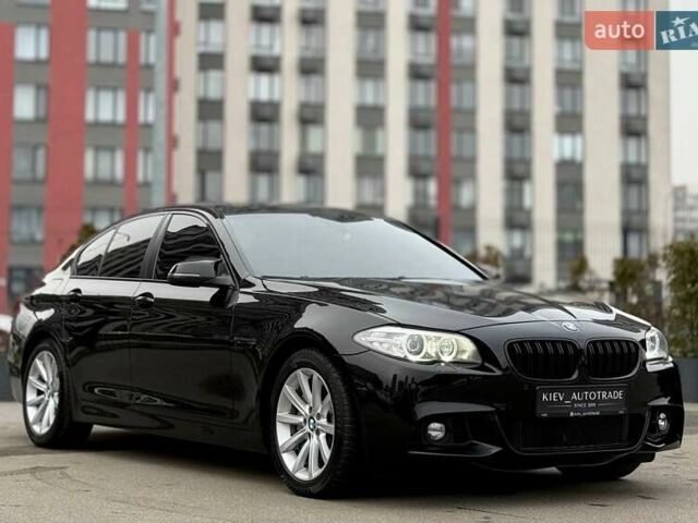 Черный БМВ 5 Серия, объемом двигателя 3 л и пробегом 178 тыс. км за 15500 $, фото 1 на Automoto.ua