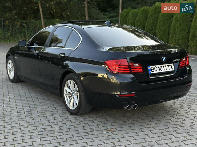 Чорний БМВ 5 Серія, об'ємом двигуна 2 л та пробігом 176 тис. км за 13700 $, фото 5 на Automoto.ua