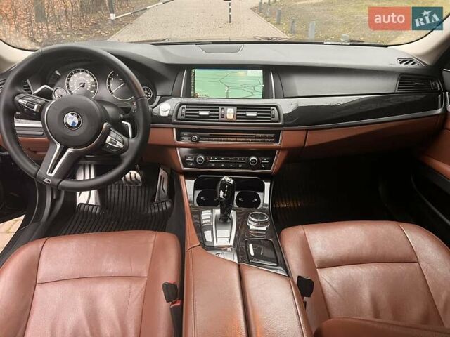Черный БМВ 5 Серия, объемом двигателя 3 л и пробегом 186 тыс. км за 15900 $, фото 10 на Automoto.ua