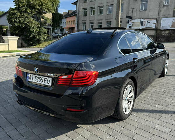 Черный БМВ 5 Серия, объемом двигателя 2 л и пробегом 213 тыс. км за 15500 $, фото 4 на Automoto.ua