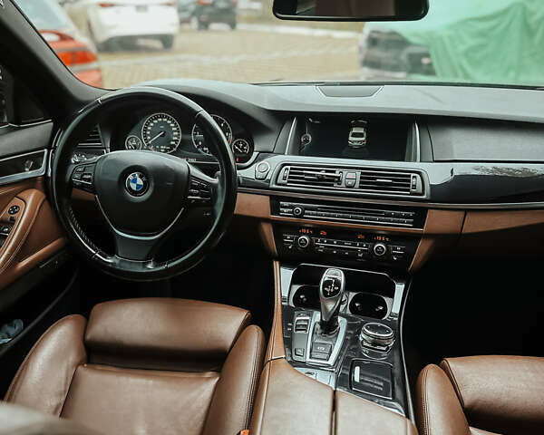 Черный БМВ 5 Серия, объемом двигателя 2 л и пробегом 180 тыс. км за 19000 $, фото 10 на Automoto.ua