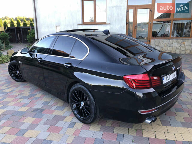 Черный БМВ 5 Серия, объемом двигателя 2 л и пробегом 296 тыс. км за 17350 $, фото 4 на Automoto.ua