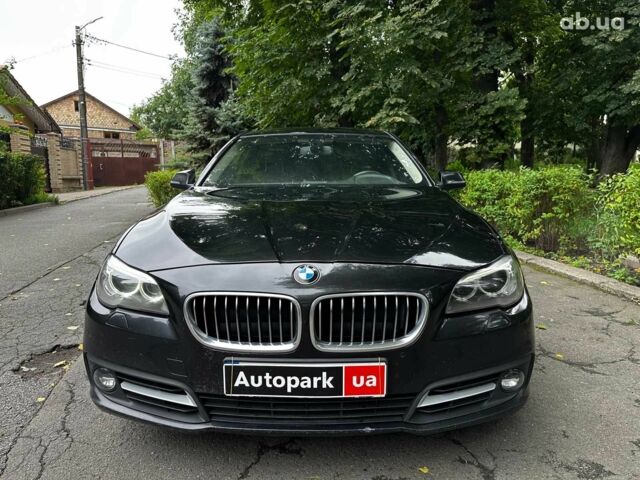 Чорний БМВ 5 Серія, об'ємом двигуна 2 л та пробігом 331 тис. км за 19490 $, фото 1 на Automoto.ua