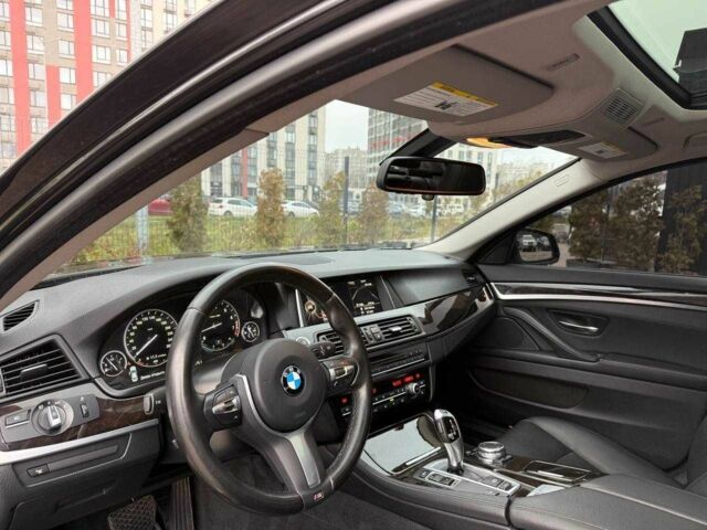 Черный БМВ 5 Серия, объемом двигателя 3 л и пробегом 178 тыс. км за 15500 $, фото 10 на Automoto.ua