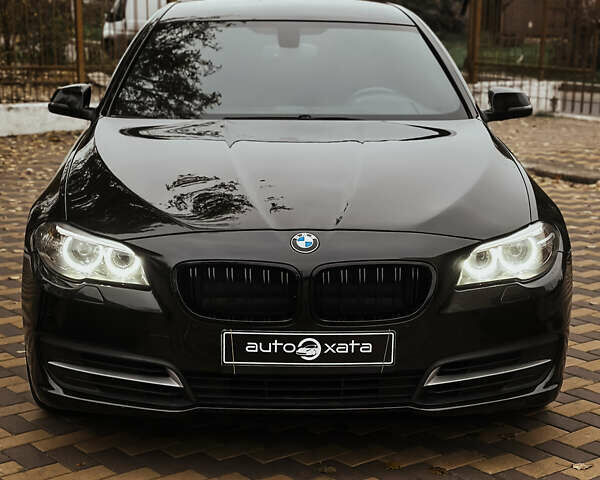 Черный БМВ 5 Серия, объемом двигателя 2 л и пробегом 180 тыс. км за 19000 $, фото 1 на Automoto.ua