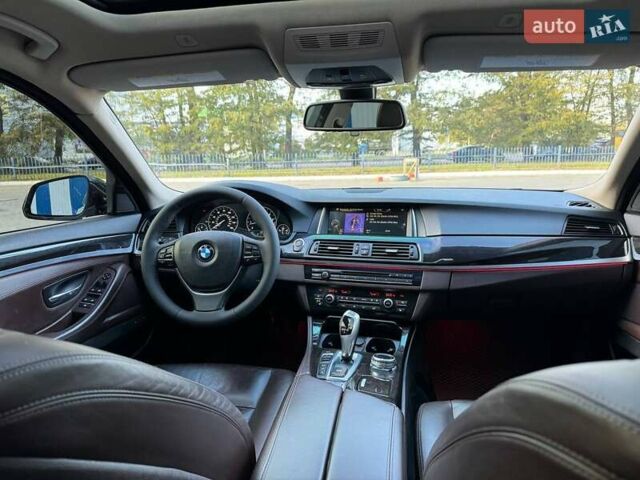 Черный БМВ 5 Серия, объемом двигателя 2 л и пробегом 156 тыс. км за 14500 $, фото 4 на Automoto.ua