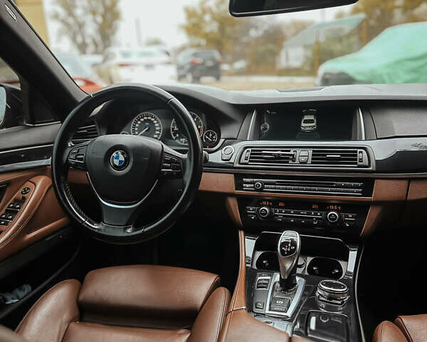 Черный БМВ 5 Серия, объемом двигателя 2 л и пробегом 180 тыс. км за 19000 $, фото 9 на Automoto.ua