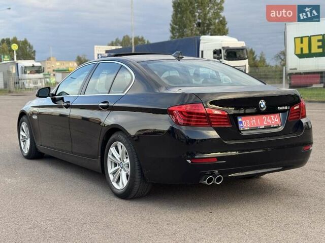Черный БМВ 5 Серия, объемом двигателя 2 л и пробегом 147 тыс. км за 14200 $, фото 7 на Automoto.ua