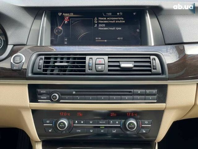 Черный БМВ 5 Серия, объемом двигателя 2 л и пробегом 117 тыс. км за 17899 $, фото 22 на Automoto.ua