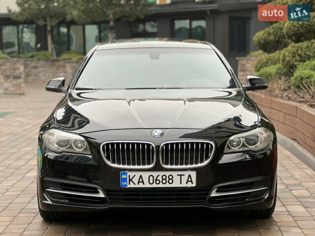 Черный БМВ 5 Серия, объемом двигателя 2 л и пробегом 282 тыс. км за 12499 $, фото 2 на Automoto.ua
