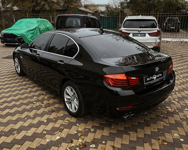 Черный БМВ 5 Серия, объемом двигателя 2 л и пробегом 180 тыс. км за 19000 $, фото 5 на Automoto.ua