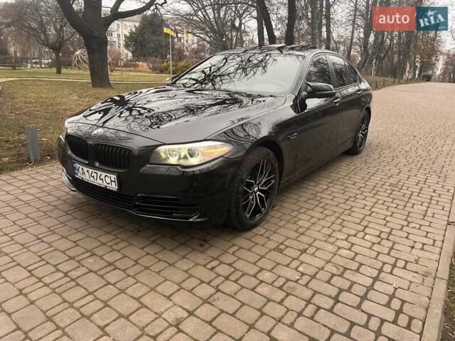 Черный БМВ 5 Серия, объемом двигателя 3 л и пробегом 186 тыс. км за 15900 $, фото 2 на Automoto.ua