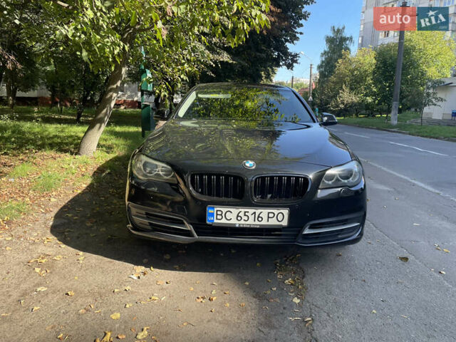 Чорний БМВ 5 Серія, об'ємом двигуна 2 л та пробігом 290 тис. км за 16900 $, фото 1 на Automoto.ua
