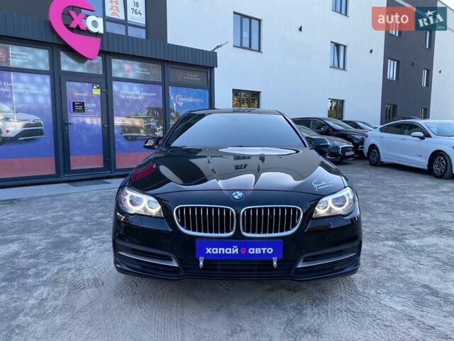 Чорний БМВ 5 Серія, об'ємом двигуна 2 л та пробігом 272 тис. км за 14300 $, фото 1 на Automoto.ua