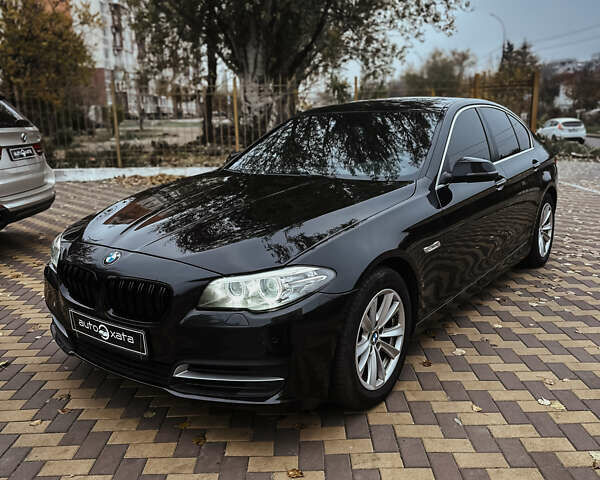 Черный БМВ 5 Серия, объемом двигателя 2 л и пробегом 180 тыс. км за 19000 $, фото 4 на Automoto.ua