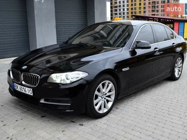 Черный БМВ 5 Серия, объемом двигателя 2 л и пробегом 277 тыс. км за 13995 $, фото 3 на Automoto.ua