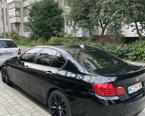 Чорний БМВ 5 Серія, об'ємом двигуна 2 л та пробігом 155 тис. км за 14000 $, фото 1 на Automoto.ua