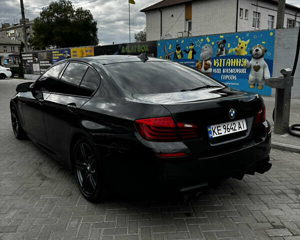 Черный БМВ 5 Серия, объемом двигателя 3 л и пробегом 156 тыс. км за 18200 $, фото 4 на Automoto.ua