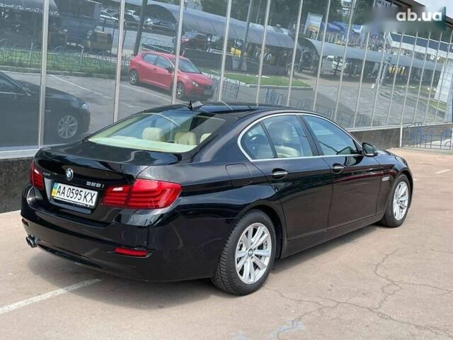 Черный БМВ 5 Серия, объемом двигателя 2 л и пробегом 117 тыс. км за 17899 $, фото 4 на Automoto.ua