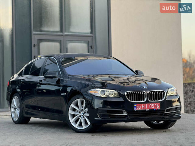 Чорний БМВ 5 Серія, об'ємом двигуна 2 л та пробігом 188 тис. км за 15499 $, фото 1 на Automoto.ua