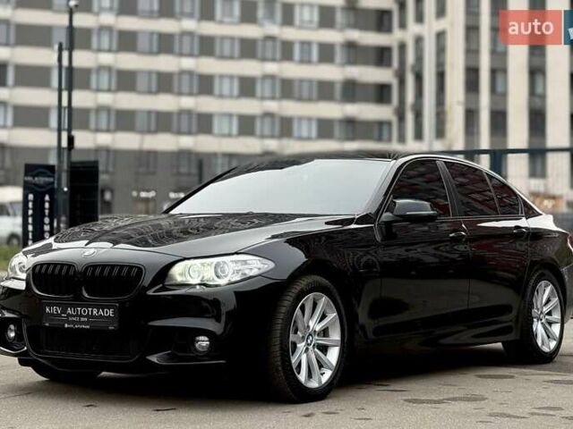 Черный БМВ 5 Серия, объемом двигателя 3 л и пробегом 178 тыс. км за 15500 $, фото 2 на Automoto.ua