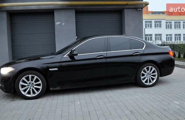 Чорний БМВ 5 Серія, об'ємом двигуна 2 л та пробігом 273 тис. км за 13952 $, фото 4 на Automoto.ua