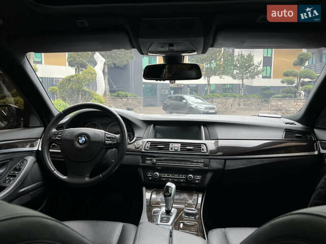 Черный БМВ 5 Серия, объемом двигателя 2 л и пробегом 282 тыс. км за 12499 $, фото 8 на Automoto.ua
