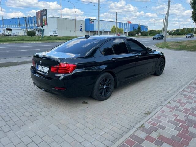 Чорний БМВ 5 Серія, об'ємом двигуна 2 л та пробігом 220 тис. км за 13399 $, фото 2 на Automoto.ua