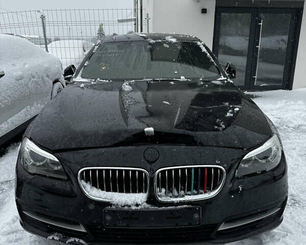 Черный БМВ 5 Серия, объемом двигателя 2 л и пробегом 194 тыс. км за 14500 $, фото 1 на Automoto.ua